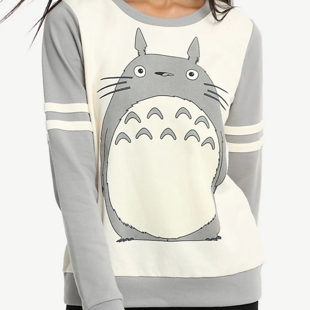 My neighbor totoro crew neck sweatshirt size small